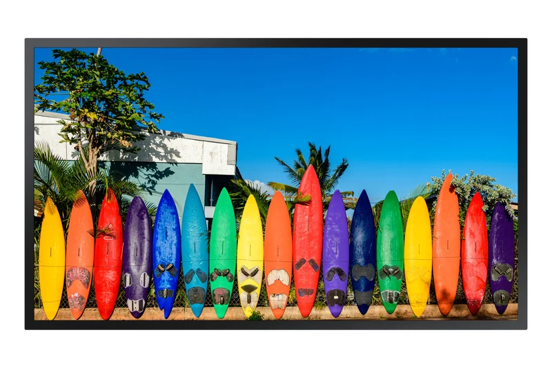 Samsung OM55B Pannello Segnaletica Digitale 55" 4K UHD 3000cd/m² Nero Wi-Fi 24/7