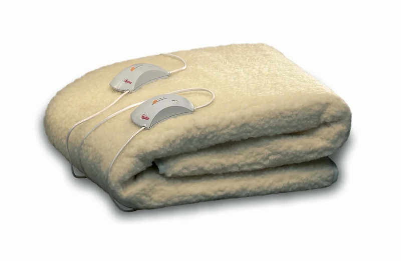 Ardes ARTK83 Scaldaletto sottocoperta elettrica in lana beige 150x80 cm 60W