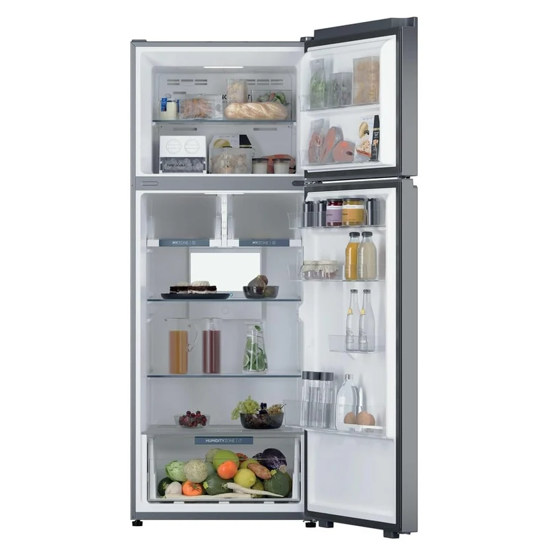 Haier Frigorifero Combinato HPR5718ENMX 464 L No Frost Classe E Acciaio Inox 70 cm