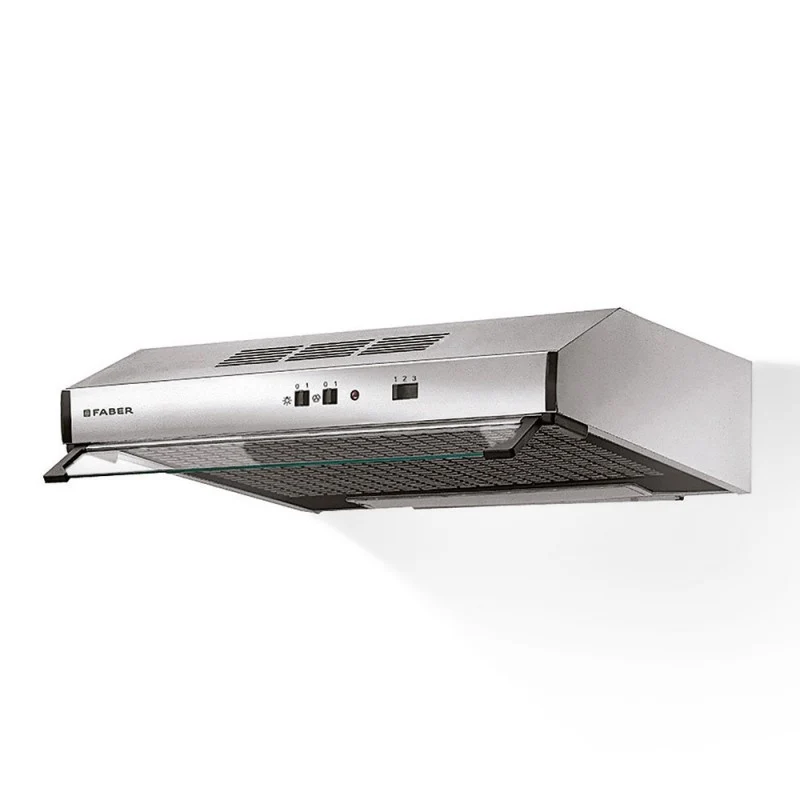 Faber Cappa Sottopensile ad Incasso Flamina TCH05 SS16A 60 cm Acciaio Inox LED 3 Velocità Classe D