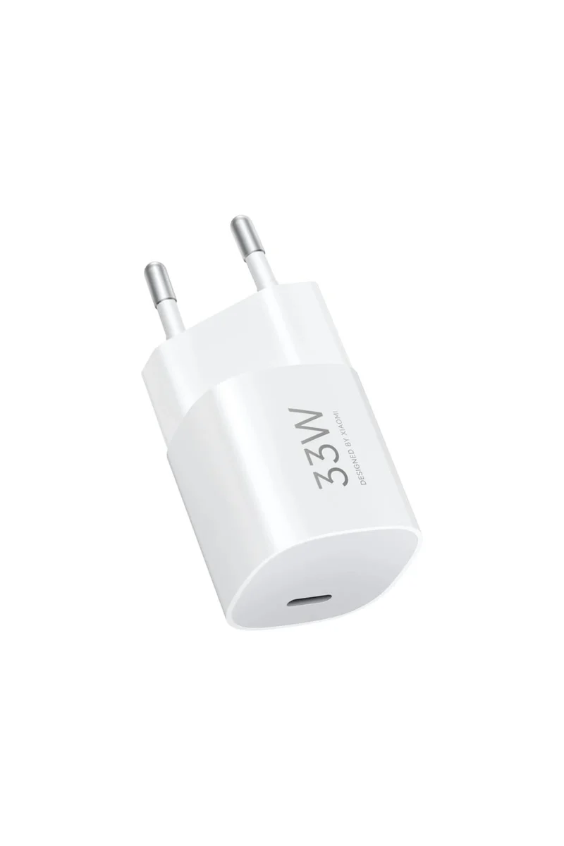 Xiaomi Caricabatterie da Parete GaN 33W Nano Power Adapter USB-C BHR087LEU Bianco