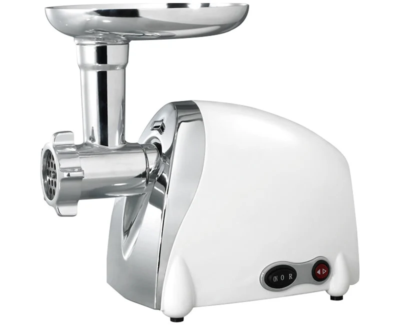 RGV New Duetto Plus Tritacarne 550W Bianco - Elettrodomestico da Cucina in Acciaio Inox