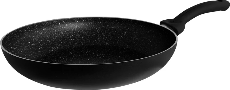 Pensofal Padella Antiaderente BioStone PEN 8508-B Alluminio Effetto Pietra Induzione 30 cm Nera