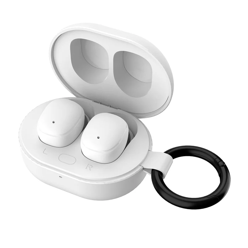VulTech DRIP EP-30WH Auricolari Bluetooth 5.4 In-Ear TWS, Microfono, IPX5, 14h, USB-C, Bianchi
