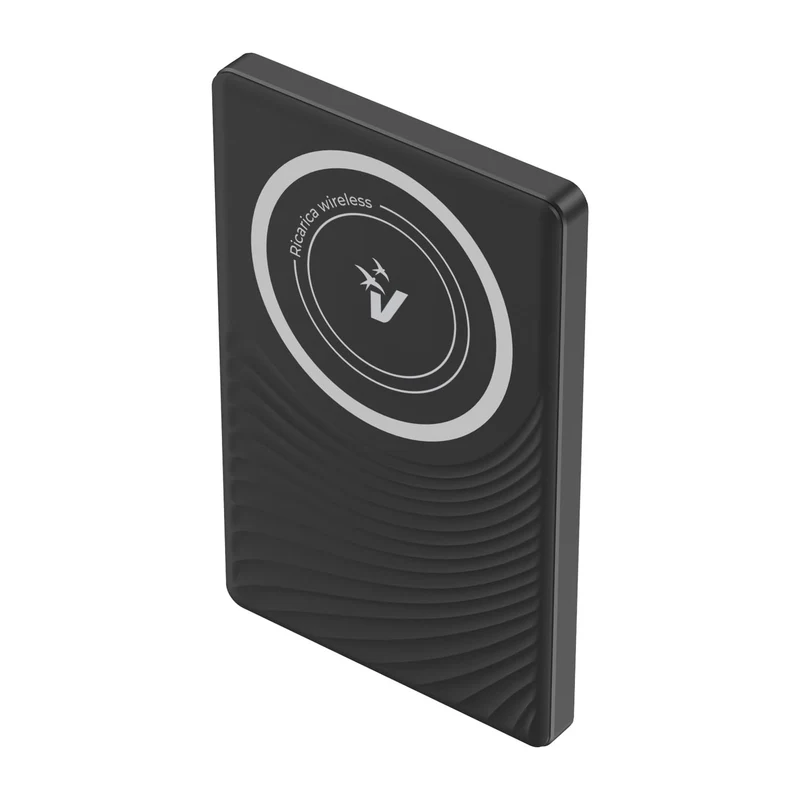 VulTech Power Bank VPB-MG5 5000mAh MagSafe PD 20W Wireless 15W Type-C Display LCD Nero