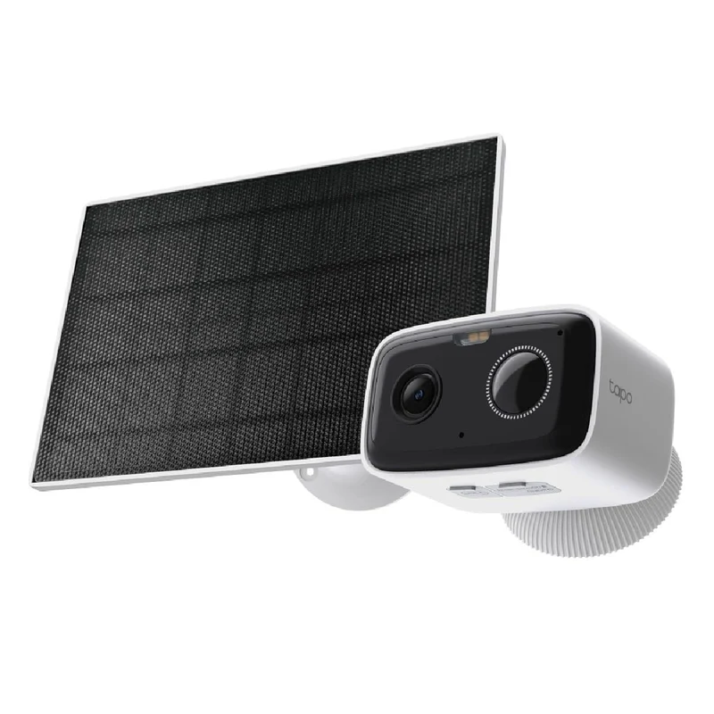 TP-Link Tapo TC80 Telecamera di Sicurezza IP con Pannello Solare, 2MP 1080P, Esterno IP65, Wi-Fi, Visione Notturna 10m