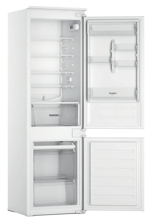 Whirlpool Frigorifero Combinato da Incasso Bianco WHC18D051A1 268L 177x54cm