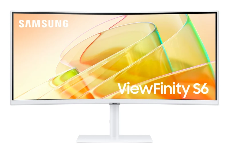 Samsung Monitor PC Ultrawide 34" Curvo UWQHD 100Hz HDR10 VA Bianco FreeSync