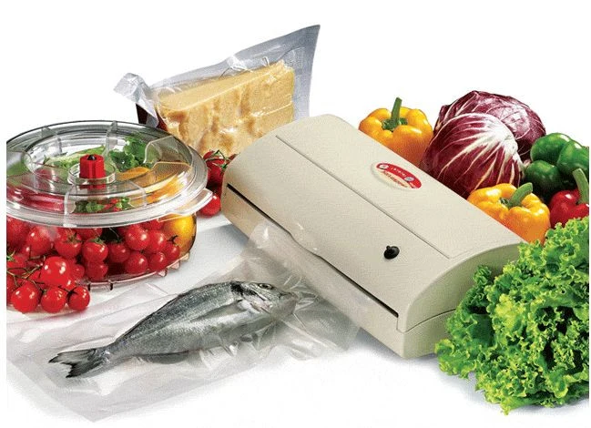 Reber Macchina per Sottovuoto 9340 N Bianco - 830 mbar Livello di Vuoto