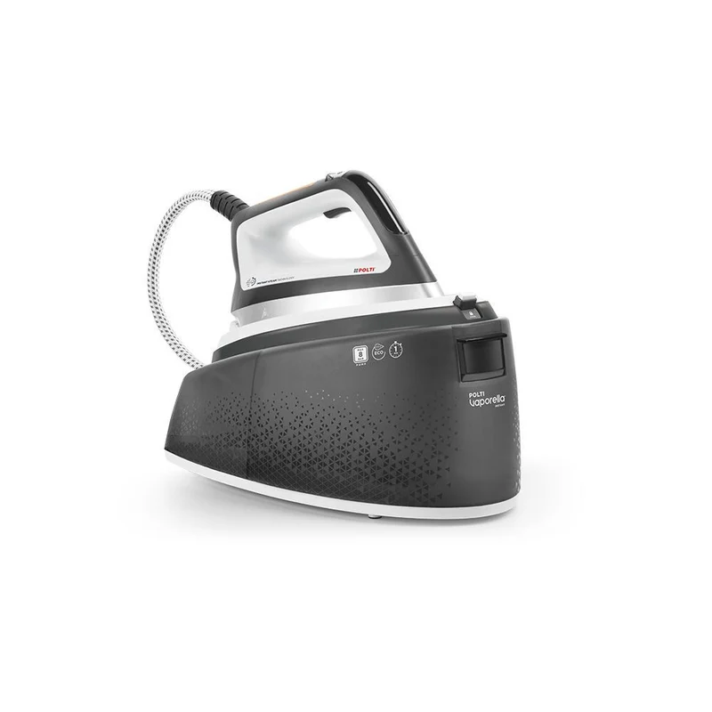 Polti Vaporella Instant VI50.30 Ferro da Stiro con Caldaia 2400W 2L 8 bar 550 g/min Piastra in Alluminio Nero/Bianco