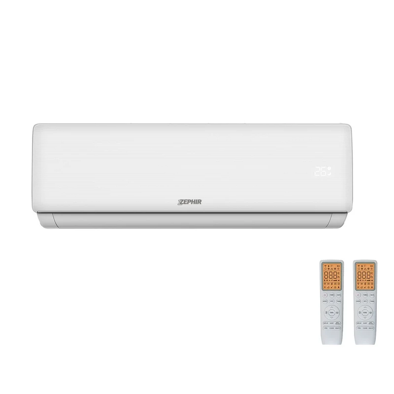 Zephir Condizionatore Monosplit ZTQ12000WIFI 12000 BTU Inverter A++/A+ Wi-Fi R32 2 Telecomandi