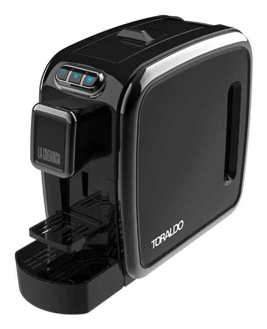 TORALDO La Cremosa Macchina da Caffè a Cialde ESE 44mm 0,78 L 19 bar 1100W - Nera