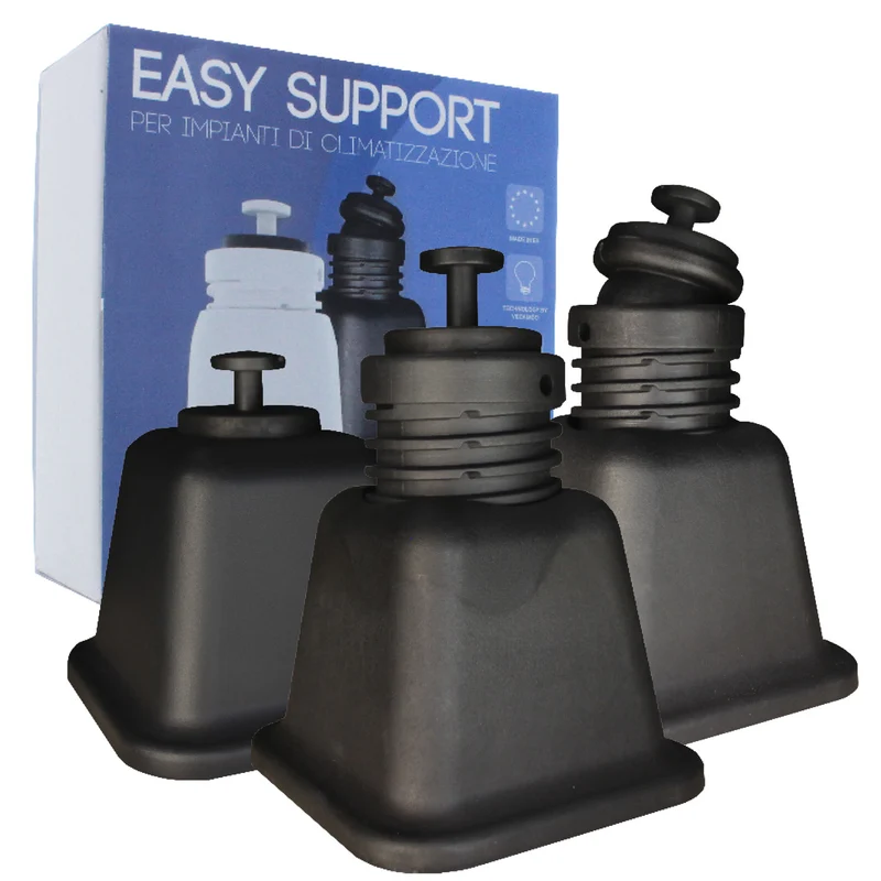 VECAM-CO Supporto Base Pavimento Unità Esterna Climatizzatore 110x110 mm Portata 325 kg