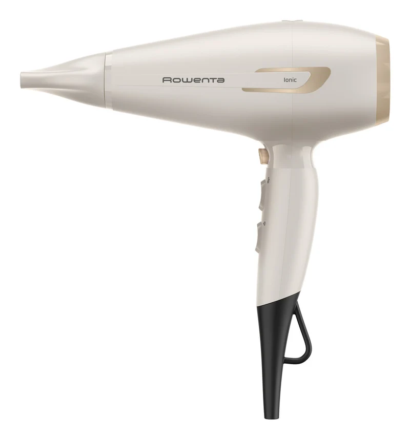 Rowenta Asciugacapelli Pro Power+ CV7243F0 Motore AC 2200W Tecnologia Ionica Avorio