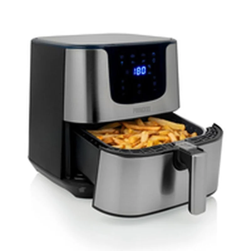 Princess Friggitrice ad Aria 182060 Digital Aerofryer Deluxe XXL 5,5 L 1700 W 8 Programmi Acciaio Inox