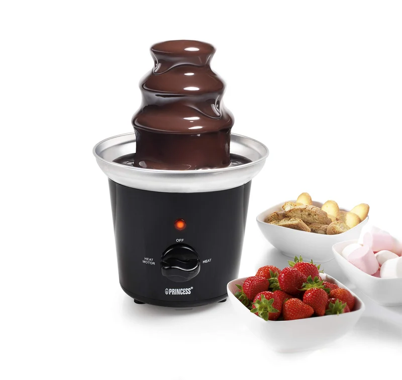 Princess Fontana di Cioccolato 292994 3 Livelli 32W 0,4L Nero