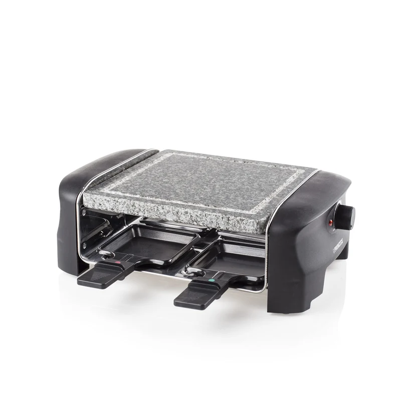 Princess Raclette 4 Stone Grill Party 162810 600W Pietra Ollare 21x21 cm 4 Persone