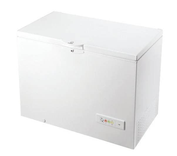 Indesit Congelatore a Pozzo OS 2A 300 H, 315L, Classe E, Congelamento Rapido, Bianco