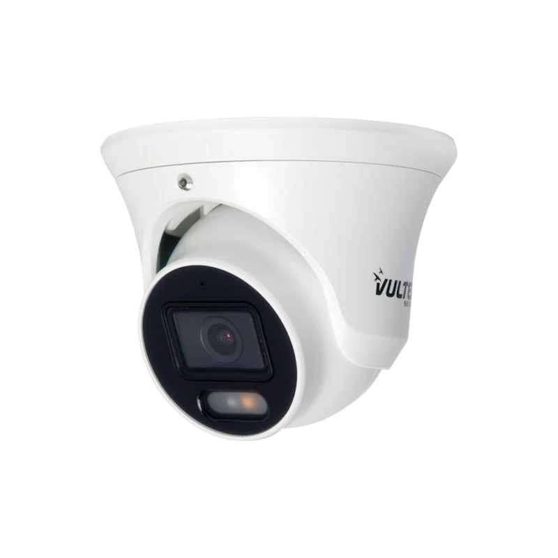 Vultech Telecamera IP Dome 5MP Dual Light Showcolor per Interno/Esterno IP67