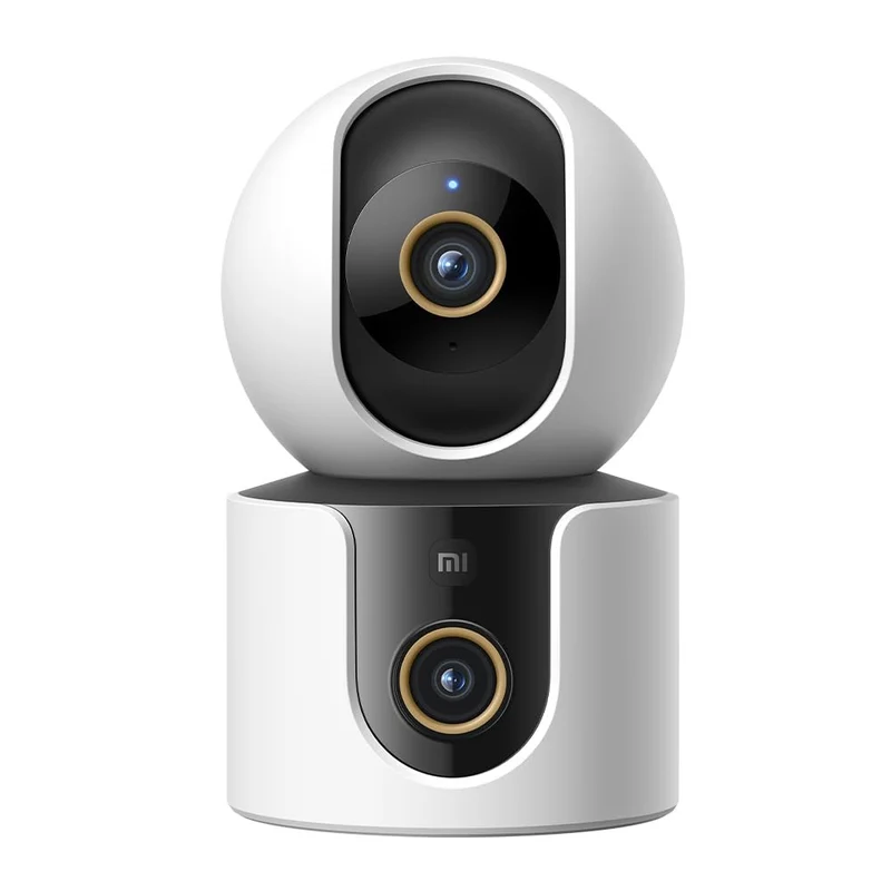 Xiaomi Smart Camera C500 Dual Telecamera di Sorveglianza Interno, Doppio Obiettivo 4MP 2K, Wi-Fi 6 Dual Band, Bianco