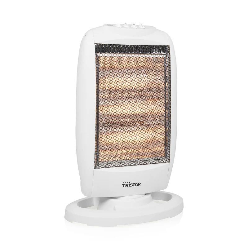 Tristar Riscaldatore Radiante Alogeno KA-5129 400/800/1200W Oscillante 38m³ Bianco
