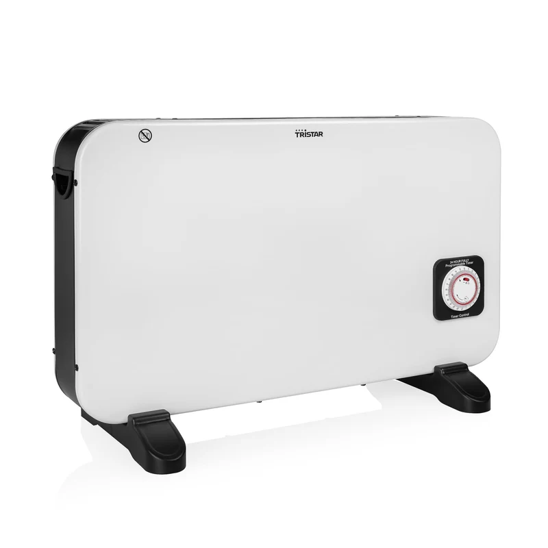 Tristar Termoconvettore KA-5816 2000W con Funzione Turbo e Timer Bianco