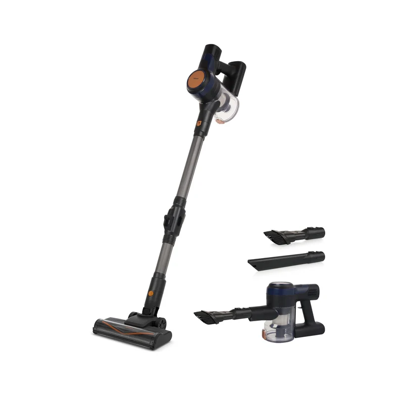 Tristar Scopa Elettrica Senza Fili SZ-2380 2 in 1, 150W, Batteria 22.2V 40 min, Filtro HEPA, 800 ml, Luce LED