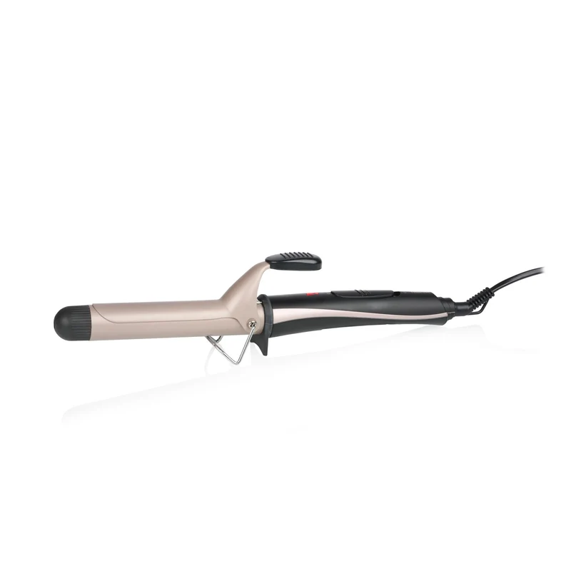 Tristar Ferro Arricciacapelli HD-2421 Ceramica 180°C 25W Cavo 1,8m Nero/Rosa