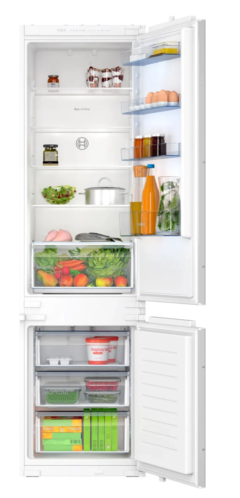 Bosch Serie 2 KIN96NSE0 Frigorifero Congelatore Incasso 290L No Frost Classe E Bianco