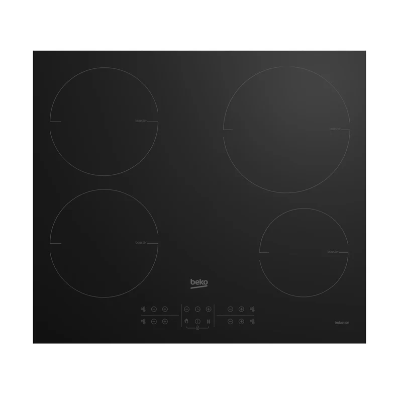 Beko HII 64200 MT Piano Cottura a Induzione 60 cm 4 Zone Nero Touch Control