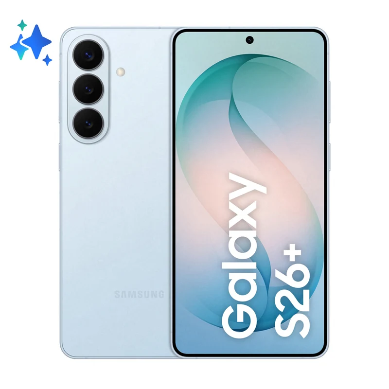 Samsung Galaxy S26+ Smartphone 5G 512GB 12GB RAM Tripla Camera 50MP 4900mAh Sky Blue