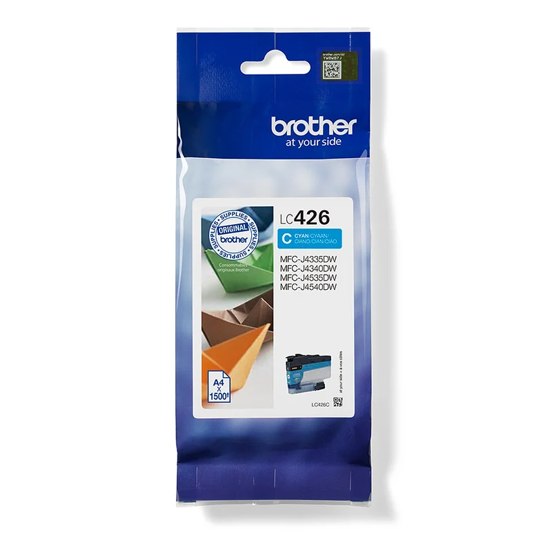 Brother Cartuccia Inkjet LC426C Originale Ciano 1500 pagine per MFC-J4340DW/J4540DW