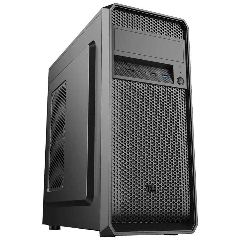 itek PRIME Dark Case PC Midi Tower Nero con Alimentatore 500W e USB 3.0