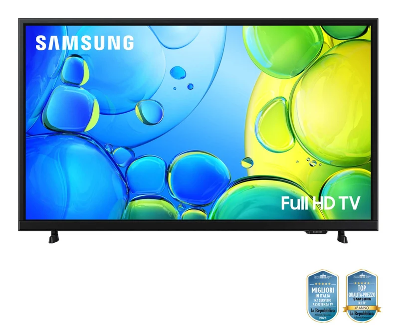 Samsung Smart TV 32" Full HD F6000F LED HDR10+ Tizen Wi-Fi Bluetooth Nero