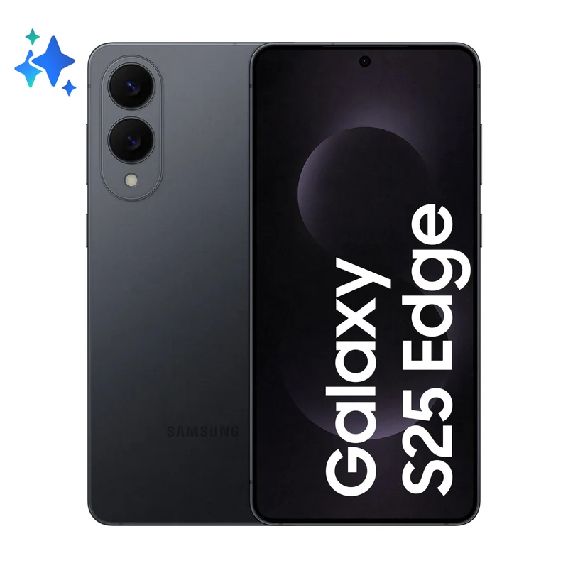 Samsung Galaxy S25 Edge 256GB 12GB RAM Fotocamera 200MP Titanium Jetblack