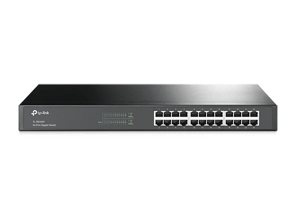 TP-Link Switch di Rete 24 Porte Gigabit Rack Unmanaged TL-SG1024