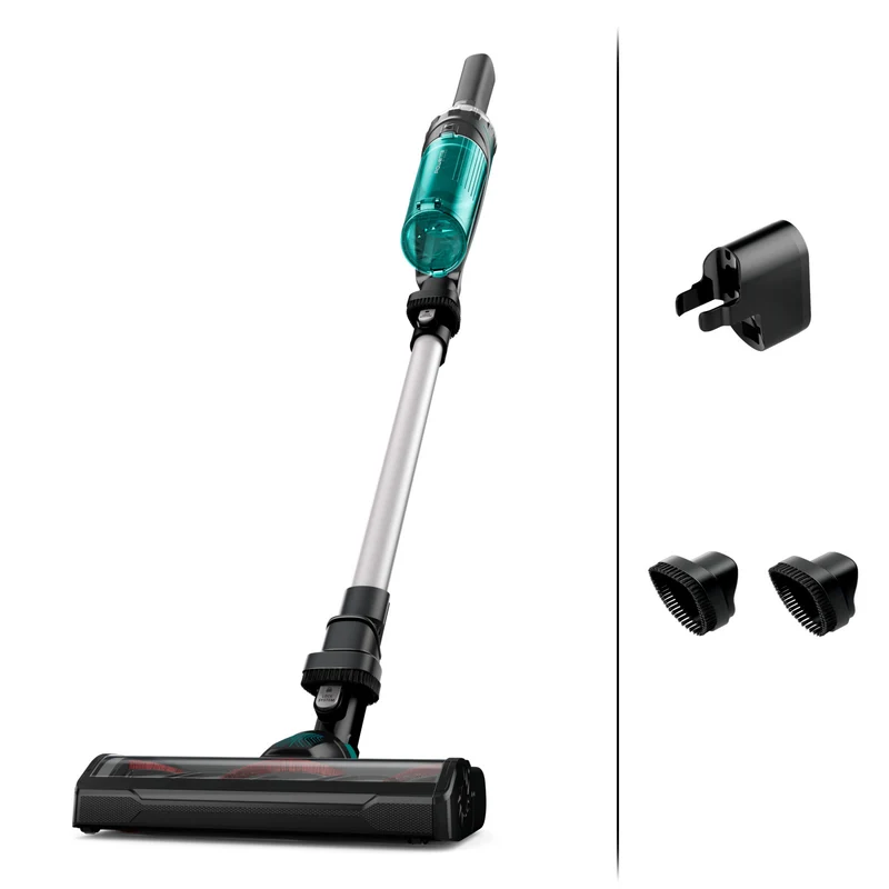 Rowenta X Nano RH1127 Aspirapolvere a Bastone 2 in 1 Senza Filo Senza Sacchetto Ciclonico 14,4V 40 min 0,4 L Blu