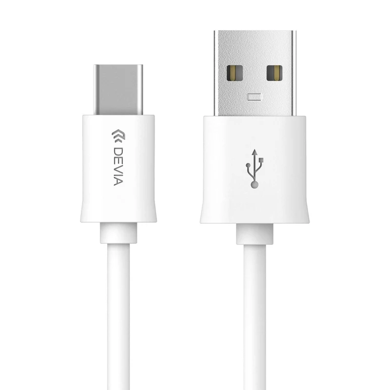 Devia Cavo USB-A a USB-C Smart 1 Metro Bianco
