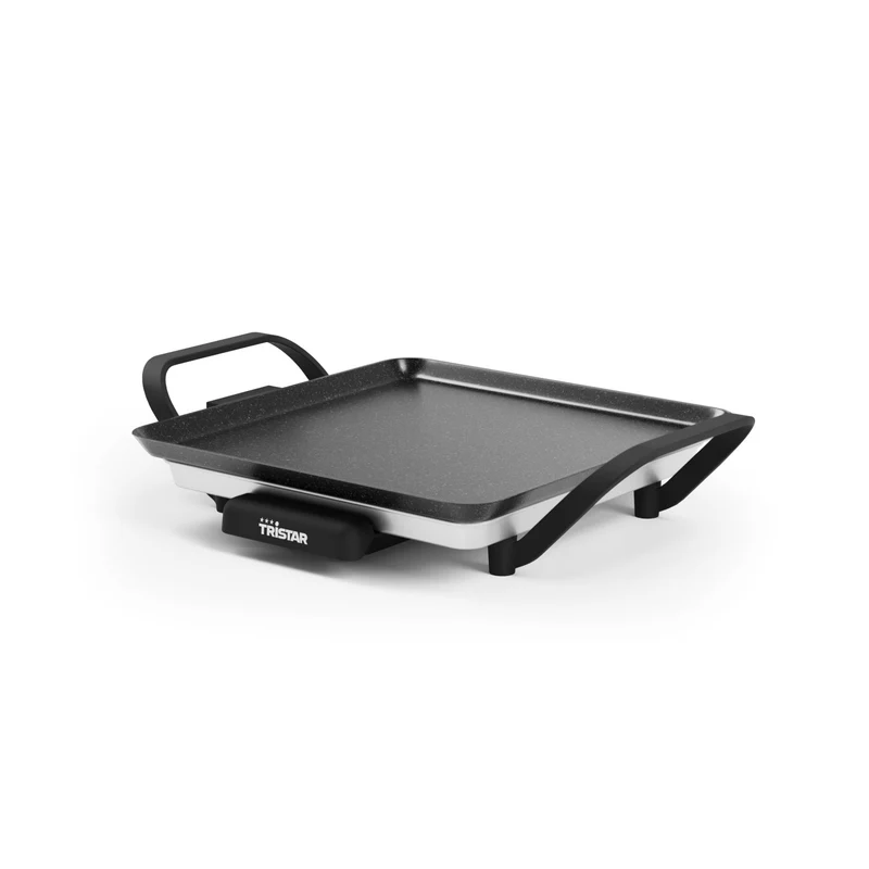 Tristar Griglia da Tavolo Slim S BP-2666 800W 28x28cm Antiaderente Nero