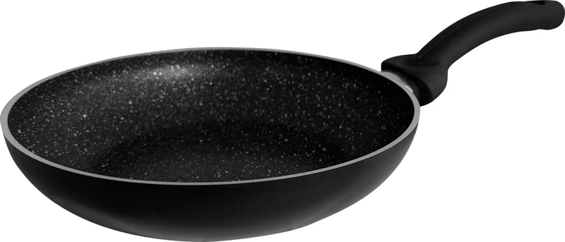 Pensofal Padella Alta BioStone PEN 8504-B Antiaderente Effetto Pietra Alluminio Induzione 22 cm Nero
