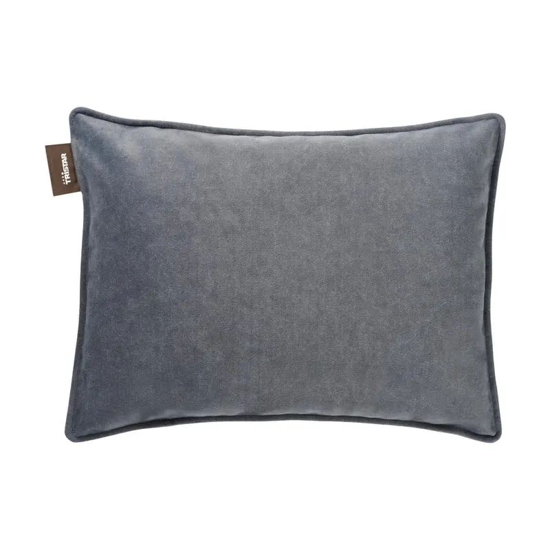 Tristar Cuscino Riscaldante Wireless BW-4799 60x45 cm, 3 Livelli di Calore, Powerbank 5.000 mAh, Grigio