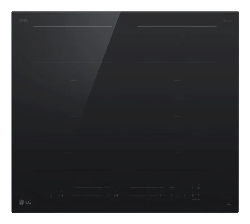 LG CI7Z2437BA Piano cottura a induzione 60 cm 4 fornelli nero da incasso Wi-Fi