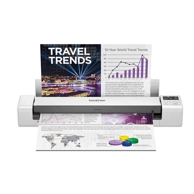 Brother DS-940DW Scanner Portatile A4 Duplex Wi-Fi 15ppm USB 3.2