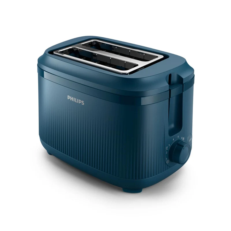 Philips Tostapane Serie 3000 HD2511/70 900W 2 Fette 8 Livelli Doratura Blu
