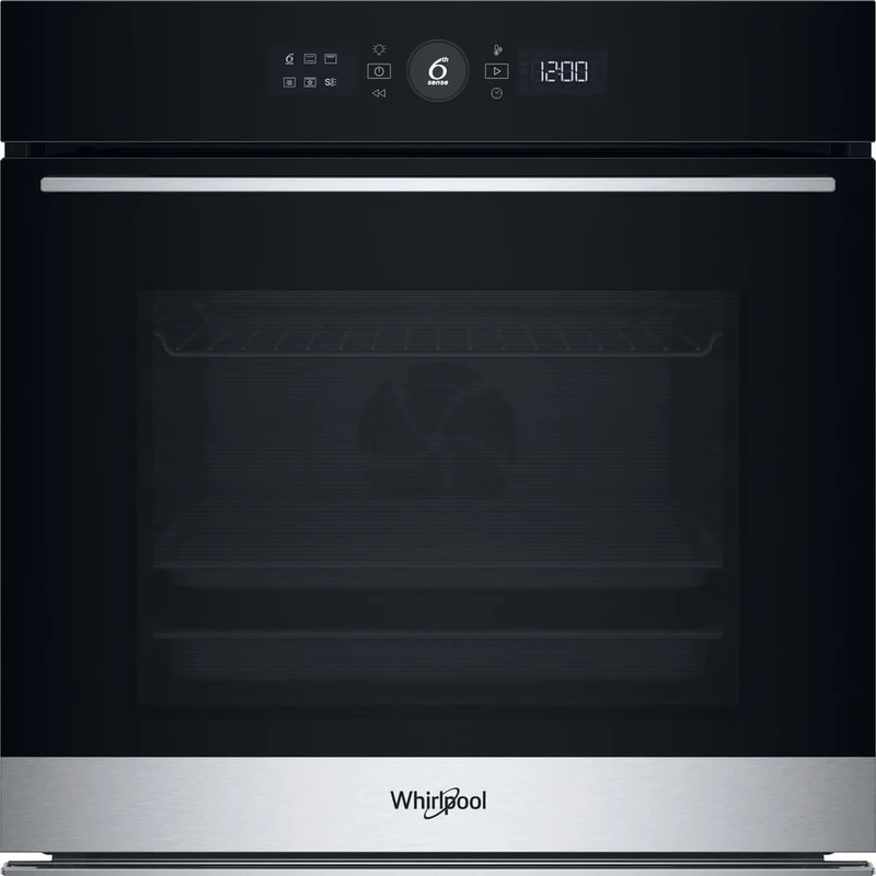 Whirlpool Forno Elettrico da Incasso WOI5S8HM0SXA Acciaio Inox 73L A+