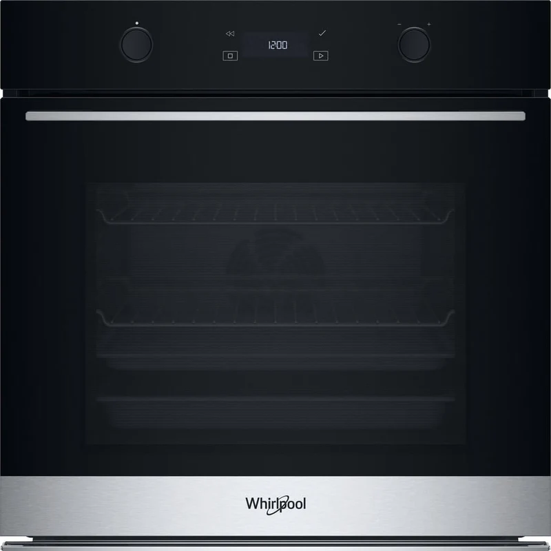 Whirlpool Forno Incasso Elettrico WOI78HU0SXA 73L Nero Inox 6° Senso Ready2Cook