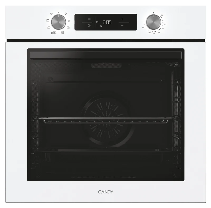 Candy Forno Elettrico Ventilato da Incasso CA6N3T1HTW 78L Bianco Classe A+ Touch