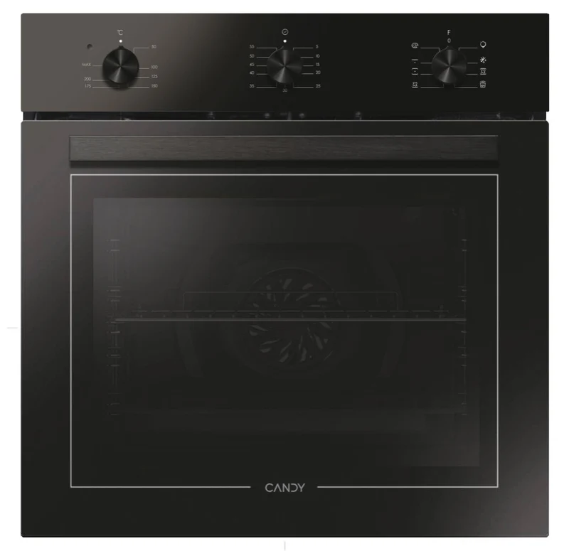 Candy FCT602N/E Forno Elettrico da Incasso 65L Ventilato Nero