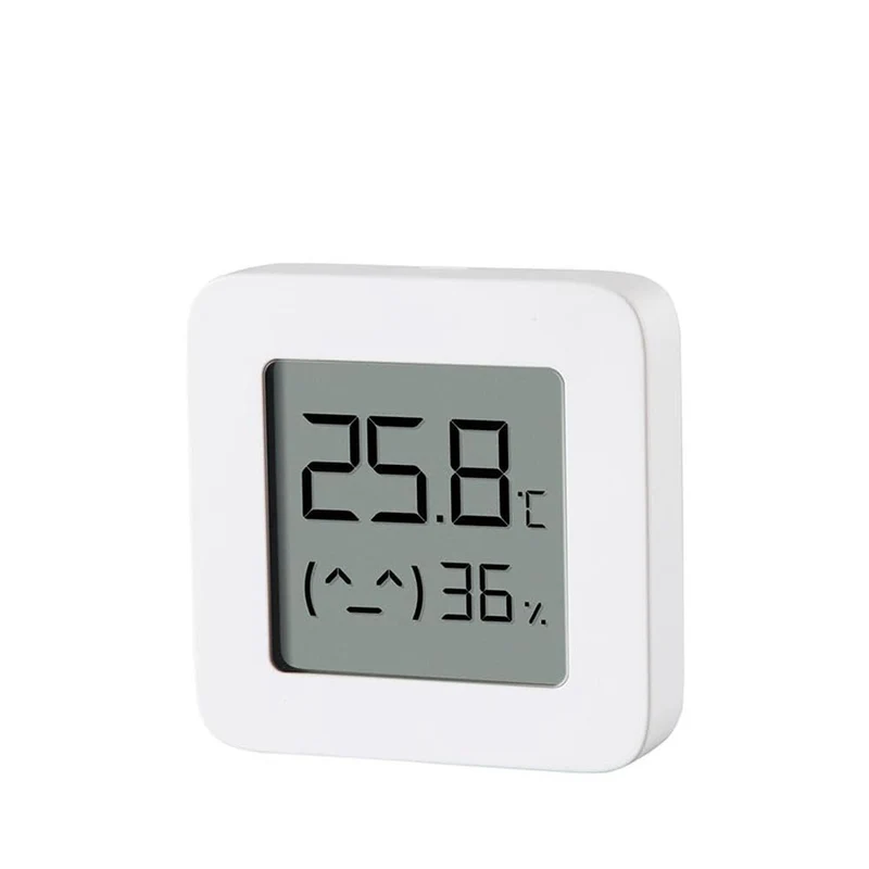 Xiaomi Mi Temperature & Humidity Monitor 2 - Sensore Temperatura e Umidità, Bluetooth 4.2, Display LCD 1.5", Bianco