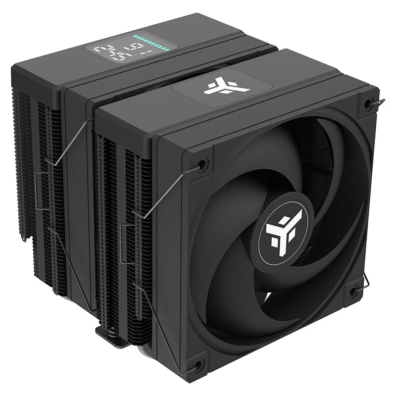 Itek ICY-6HAT Dissipatore CPU Universale 250W, 6 Heatpipe, Ventola 12cm, Nero